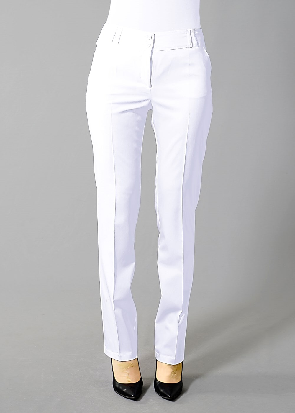 Tesettür giyim BEYAZ T 7975 Summer Nancy Pantolon-Alv Fashion