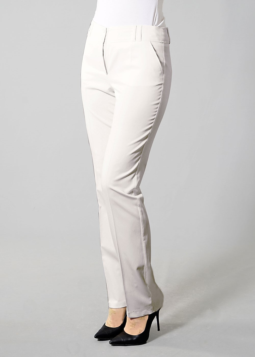 Tesettür giyim KREM T 7975 Summer Nancy Pantolon-Alv Fashion