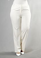 Tesettür giyim KREM T 7977 Summer Nanch Pantolon-Alv Fashion