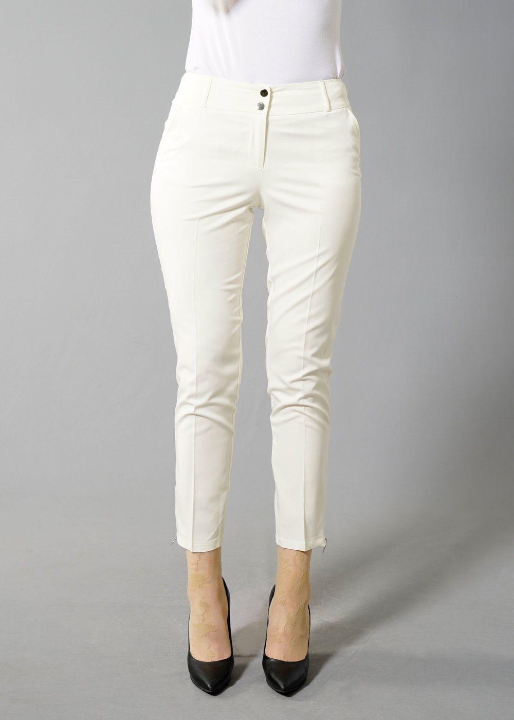 Tesettür giyim KREM T 7990 Nadya Pantolon-Alv FAshion