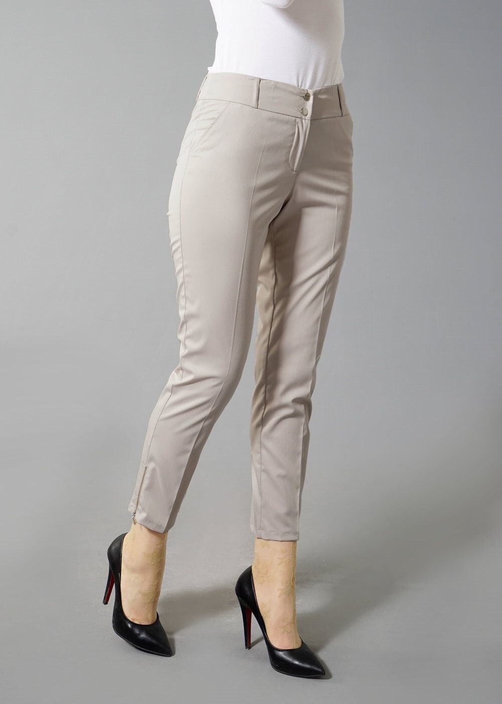 Tesettür giyim BEJ T 7990 Nadya Pantolon-Alv FAshion