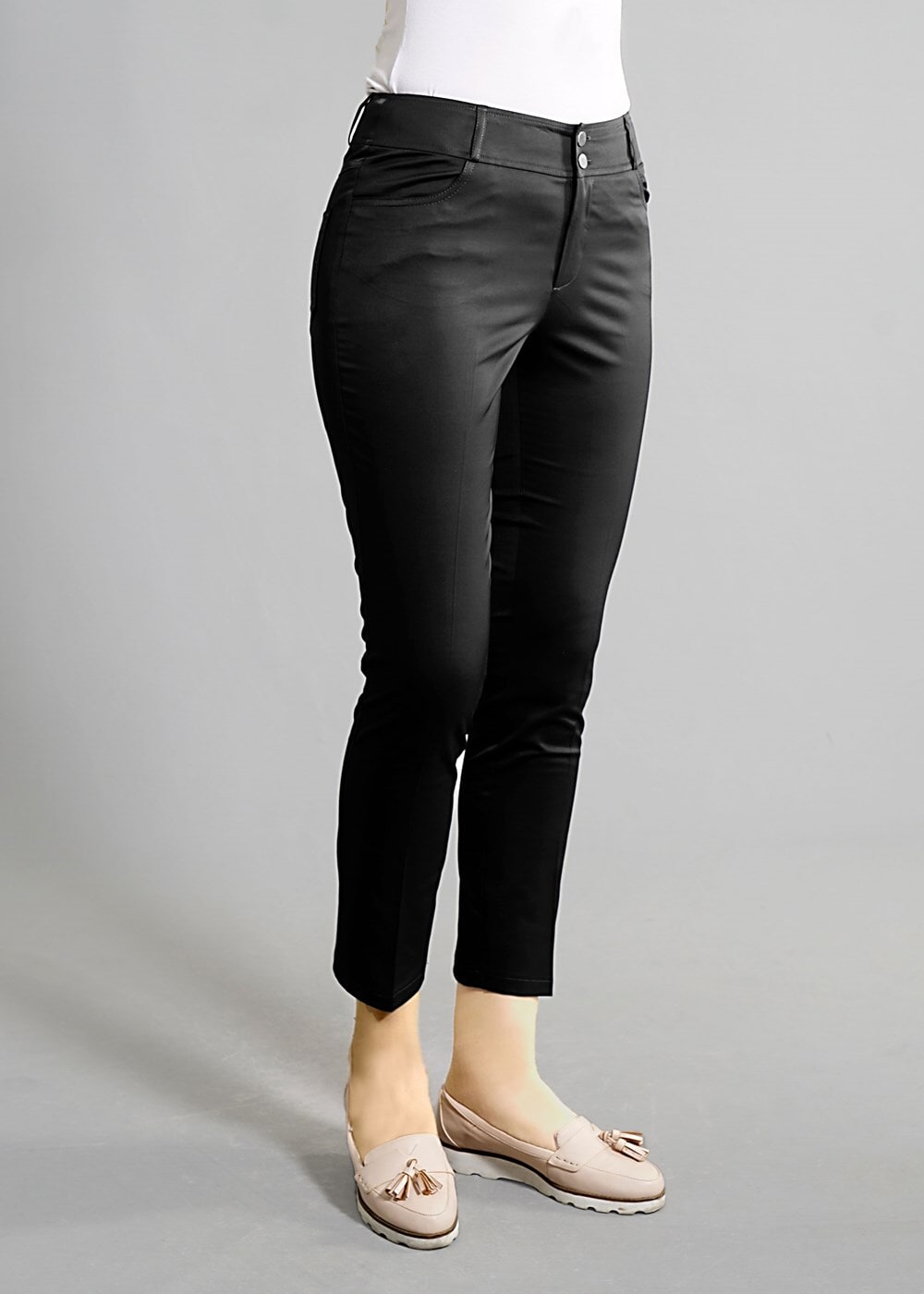 Tesettür giyim SİYAH T 7991 Sina Pantolon-Alv Fashion