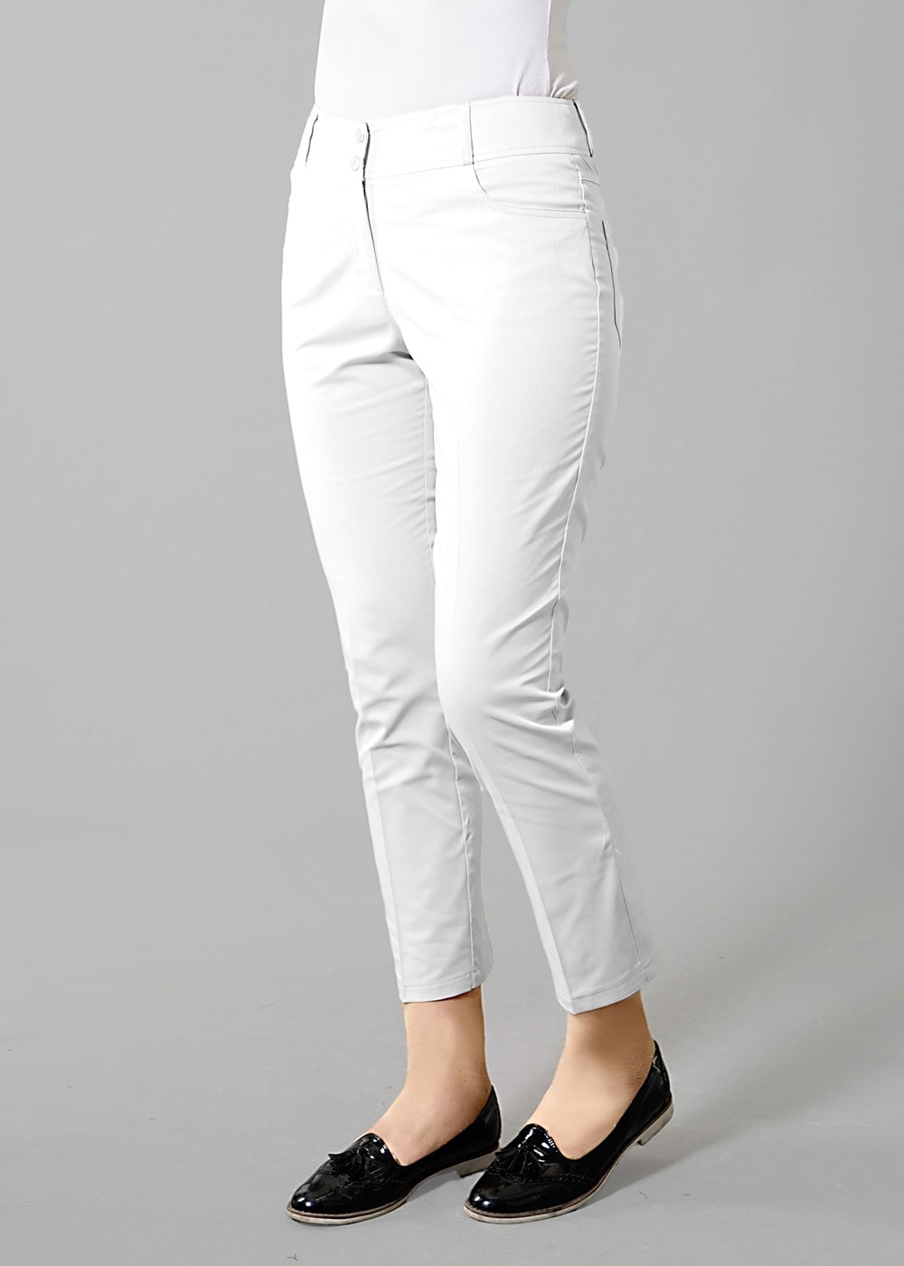 Tesettür giyim KREM T 7991 Sina Pantolon-Alv Fashion