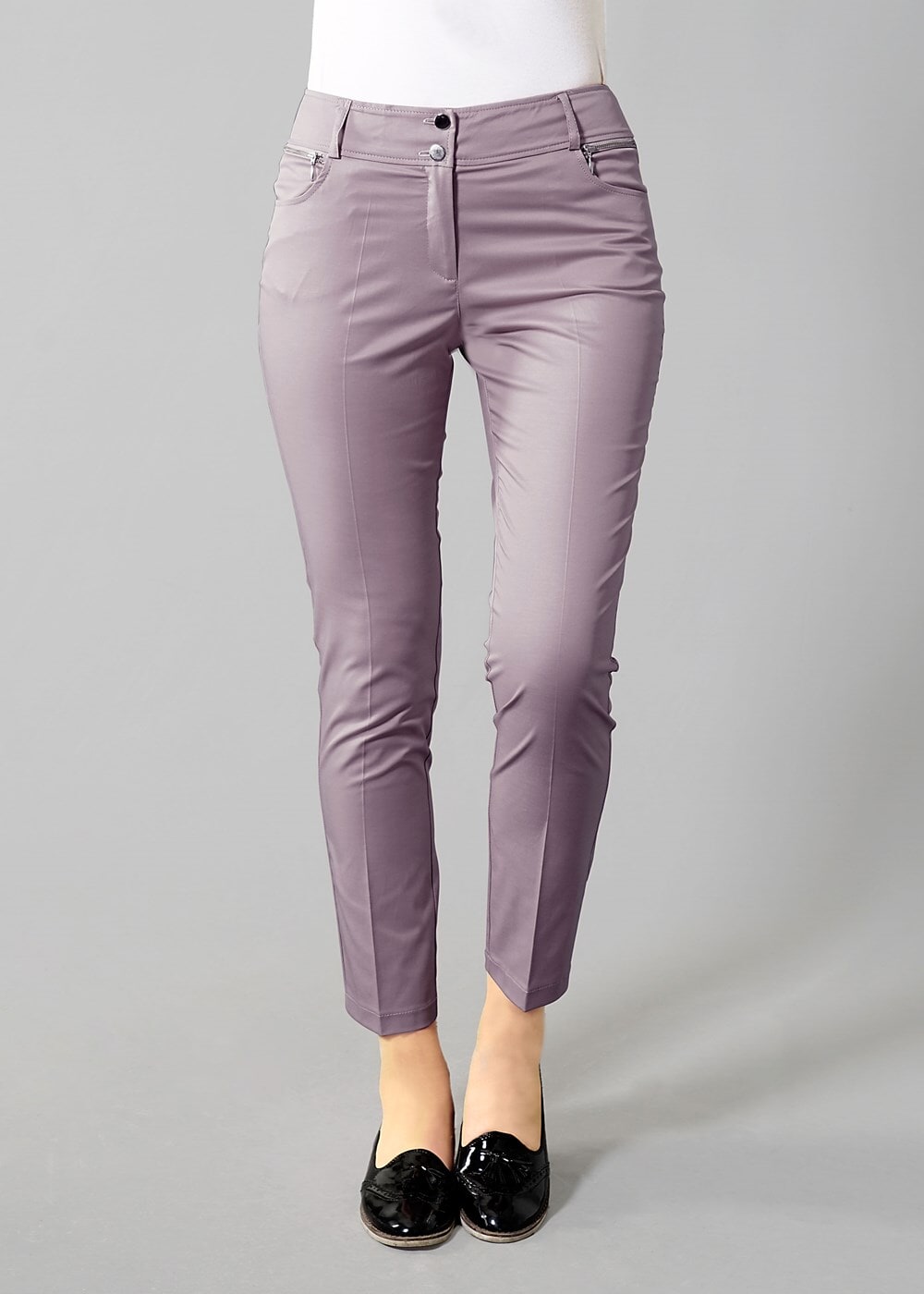 Tesettür giyim PUDRA DÜZ KESİM PANTOLON T 7996