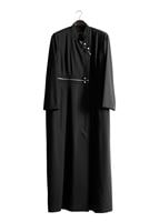 Tesettür giyim SİYAH T 1531-1 Deborah Tesettür Pardesü-Alv Fashion