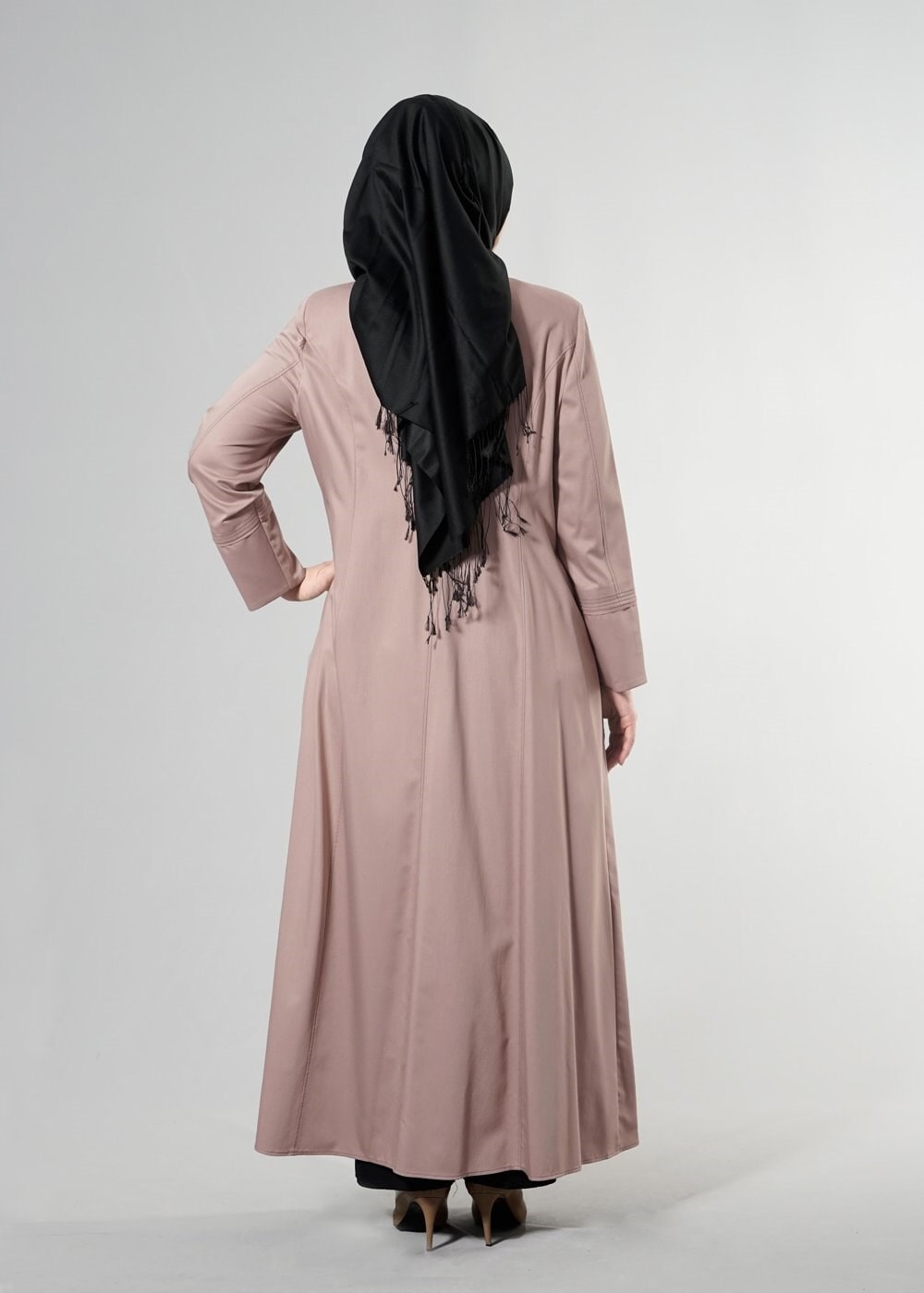 Vêtements hijab VISON T 1493 Dulce Tesettür Pardesü-Alv Fashion