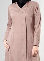 Vêtements hijab VISON T 1493 Dulce Tesettür Pardesü-Alv Fashion