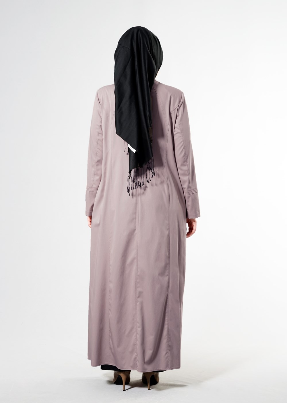 Hijab clothing POWDER T 1558 Dulce Tesettür Pardesü-Alv Fashion