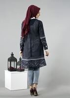 Vêtements hijab BLEU MARINE T 6146 Porto File Tunik