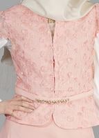 Tesettür giyim PUDRA T 3083E Mini Burble 3Lü Etk.Tkm-Alv Fashion