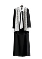 Hijab clothing BLACK T 3101E Brode 3lü Etk. Tesettür Tkm-Alv Fashion