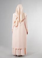 Vêtements hijab POUDRE COSTUME DETAIL GUIPURE 3096