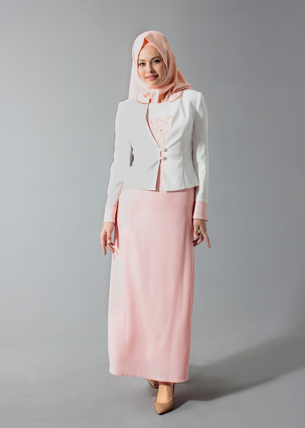Vêtements hijab ROSE T 3097 Elite 2Li Tesettür Elb.Tkm-Alv Fashion