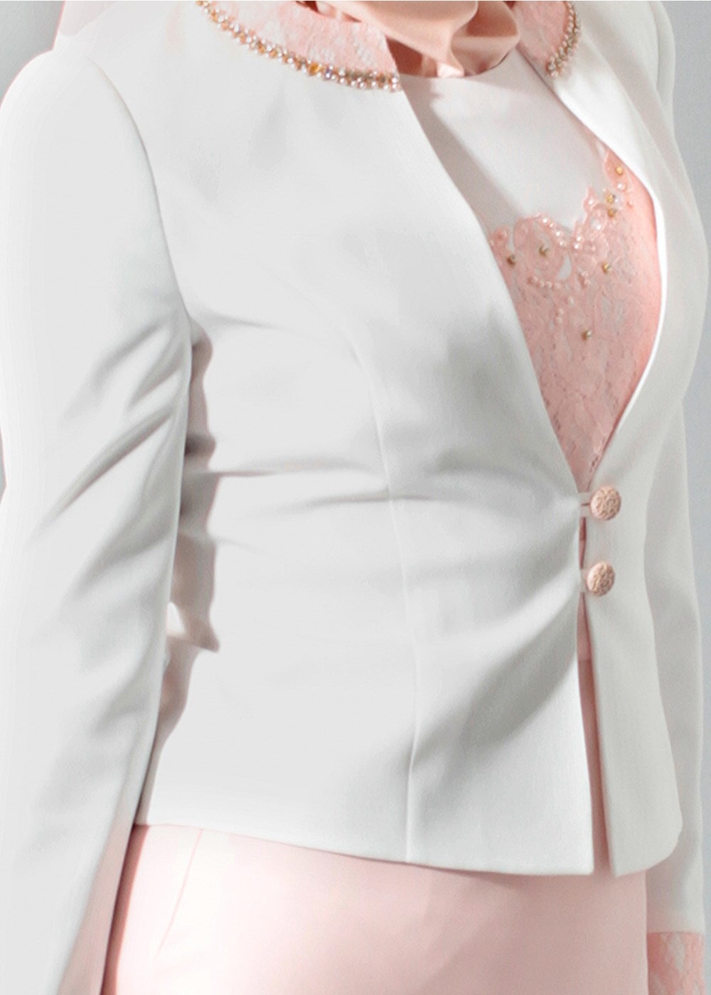 Vêtements hijab ROSE T 3097 Elite 2Li Tesettür Elb.Tkm-Alv Fashion