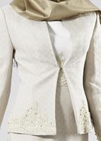 Hijab clothing BEIGE T 3121 Jakar 2Li Tesettür Elb.Tkm-Alv Fashion