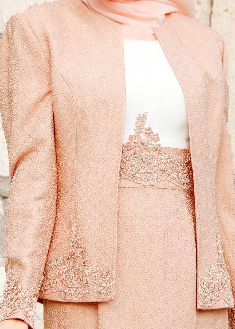 Vêtements hijab POUDRE T 3121 Jakar 2Li Tesettür Elb.Tkm-Alv Fashion