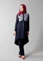 Tesettür giyim LACİVERT T 3093P Elite Tesettür 3lü Pnt.Tkm-Alv Fashion