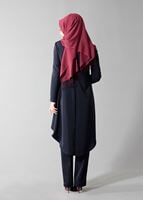 Tesettür giyim LACİVERT T 3093P Elite Tesettür 3lü Pnt.Tkm-Alv Fashion