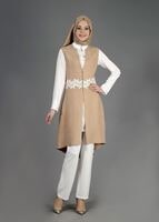 Tesettür giyim ALTIN T 3119P Jakar Tesettür Pnt Tkm-Alv Fashion