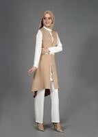 Tesettür giyim ALTIN T 3119P Jakar Tesettür Pnt Tkm-Alv Fashion