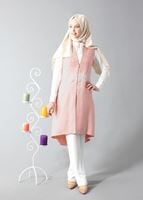 Tesettür giyim PUDRA T 3119P Jakar Tesettür Pnt Tkm-Alv Fashion