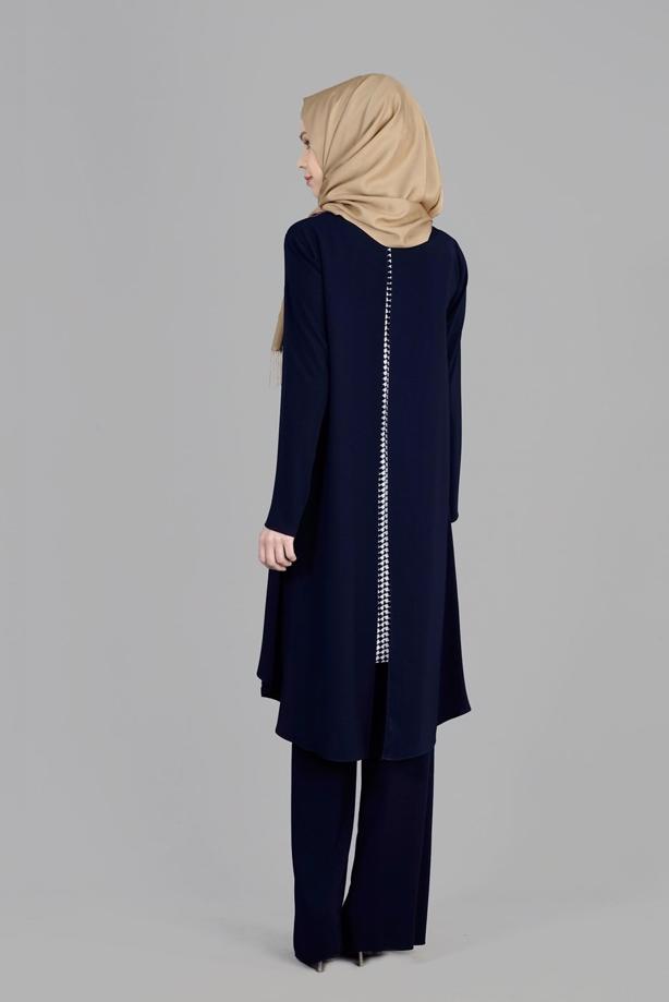Hijab-Kleidung  T 3124P Como Emp.Tesettür  2Lİ Pnt.Tkm-Alv Fashion - TRENDTESETTÜR
