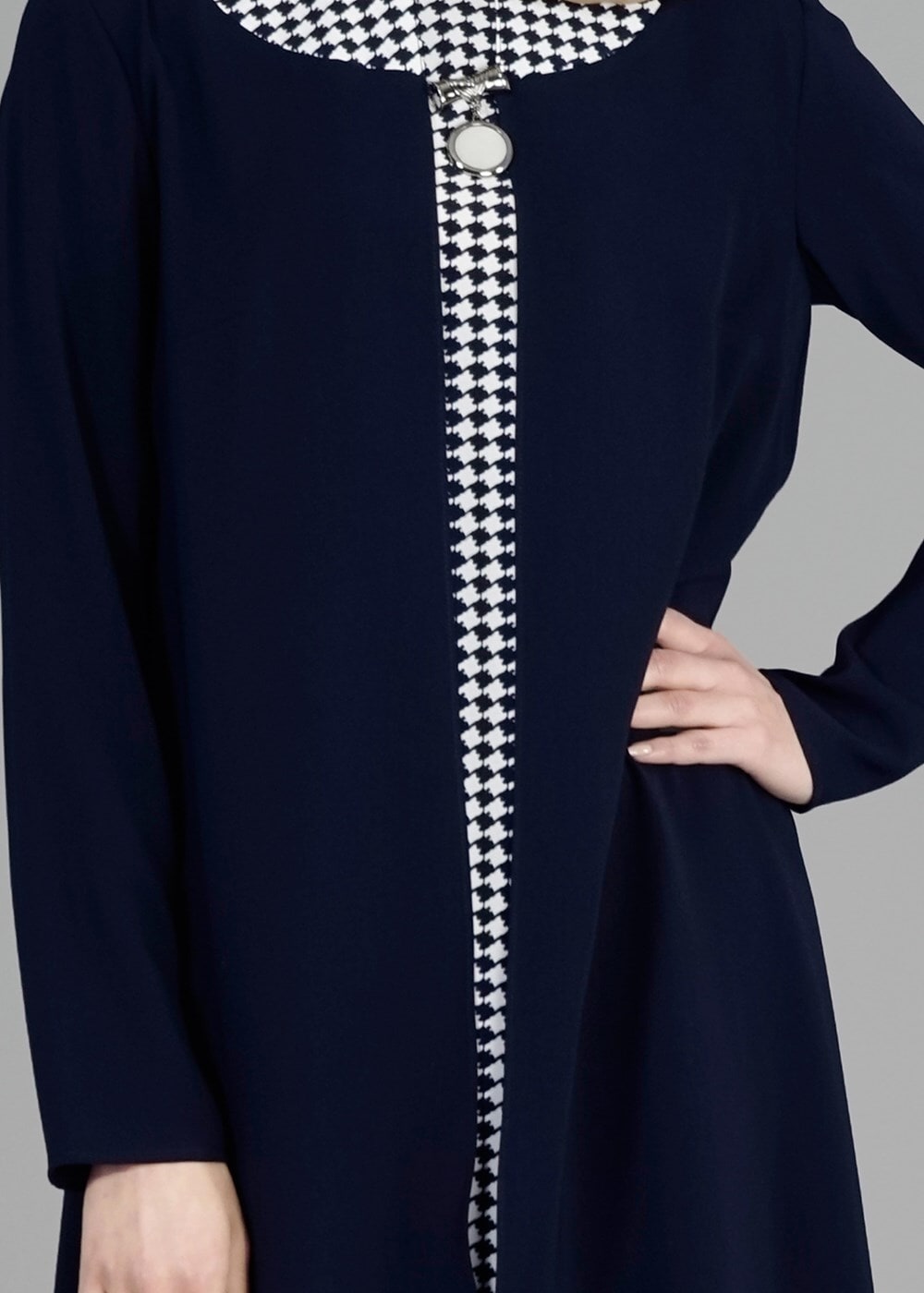 Tesettür giyim LACİVERT T 3124P Como Emp.Tesettür  2Lİ Pnt.Tkm-Alv Fashion