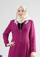 Tesettür giyim FUŞYA T 3129P Farah Tesettür Pnt Tkm-Alv Fashion