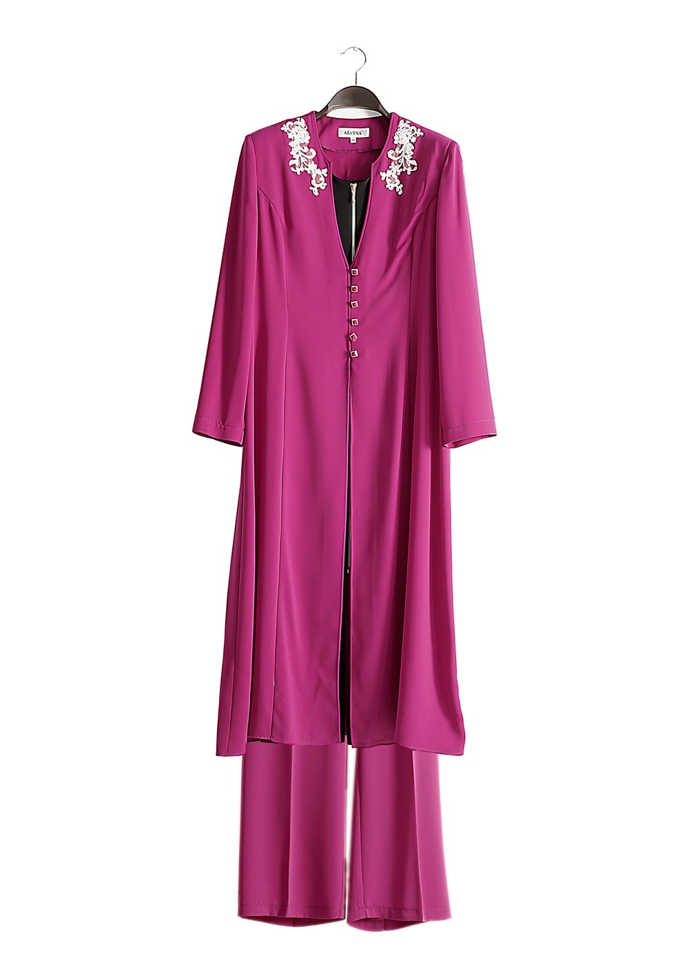 Tesettür giyim FUŞYA T 3129P Farah Tesettür Pnt Tkm-Alv Fashion