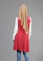 Tesettür giyim MERCAN T 4723 Sheraton Tesettür Tunik-Alv Fashion