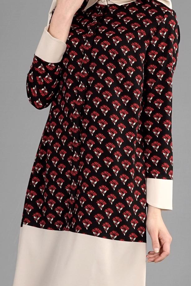 Hijab-Kleidung  T 4776 Emp.Crep Tesettür Tunik-Alv Fashion - TRENDTESETTÜR