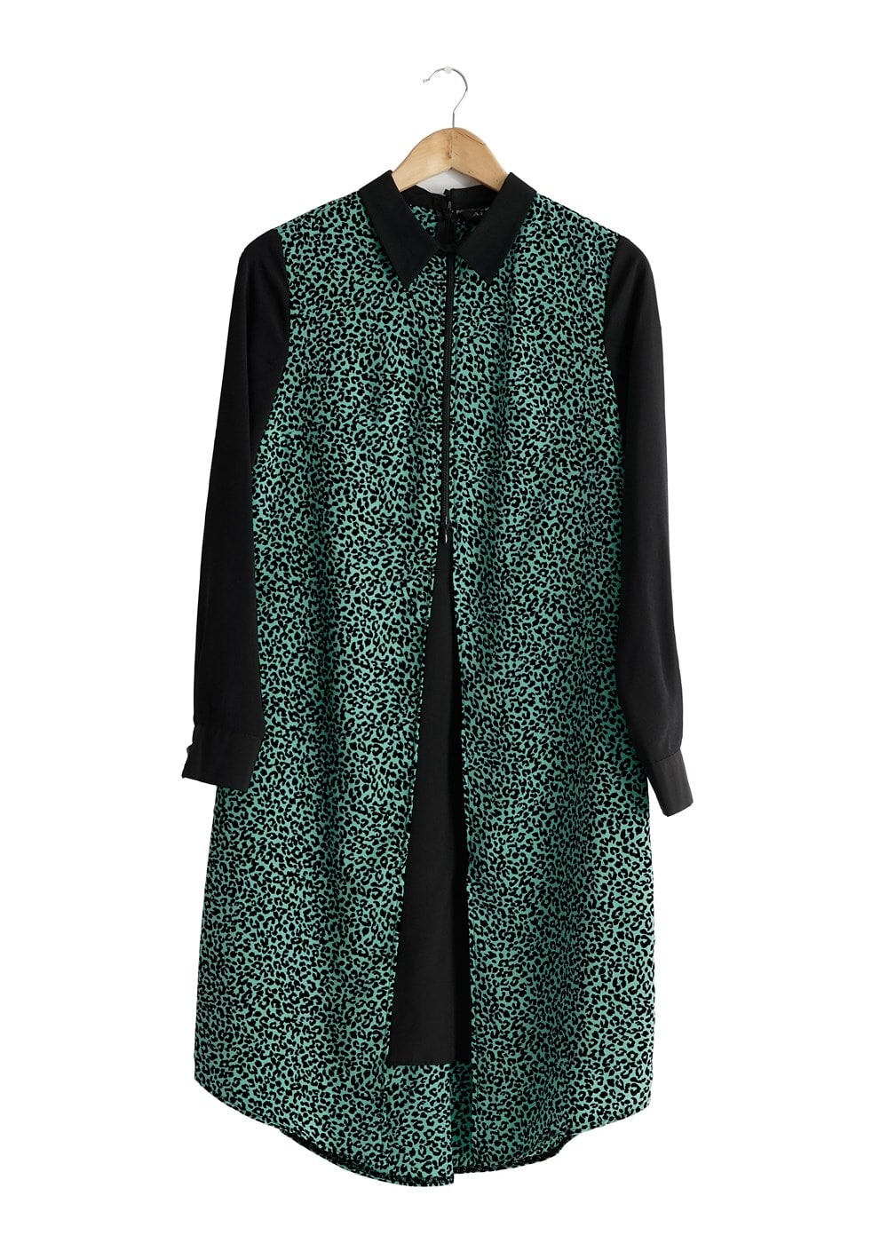 Tesettür giyim YEŞİL T 4813 Pegasus Tesettür Tunik-Alv Fashion