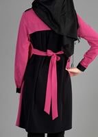 Tesettür giyim FUŞYA T 4836 Almeda Tesettür Tunik-Alv Fashion