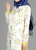 Tesettür giyim YEŞİL T 4958 Yakma Tesettür Tunik-Alv Fashion