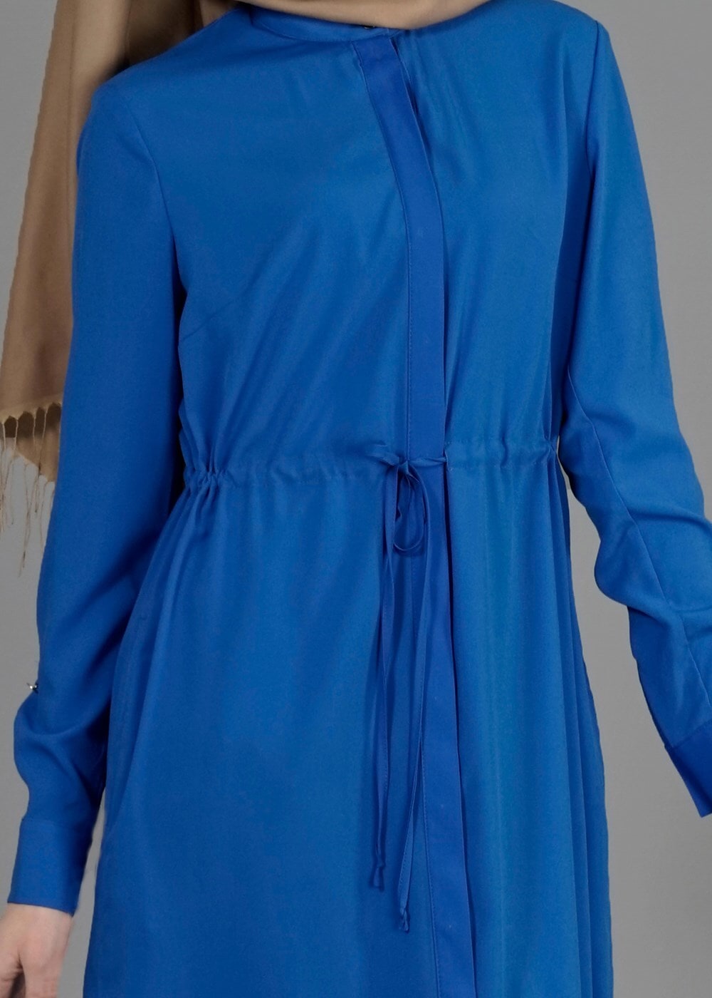 Tesettür giyim LACİVERT T 4966 Lesa Tesettür Tunik-Alv Fashion