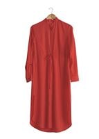 Tesettür giyim KIRMIZI T 4966 Lesa Tesettür Tunik-Alv Fashion