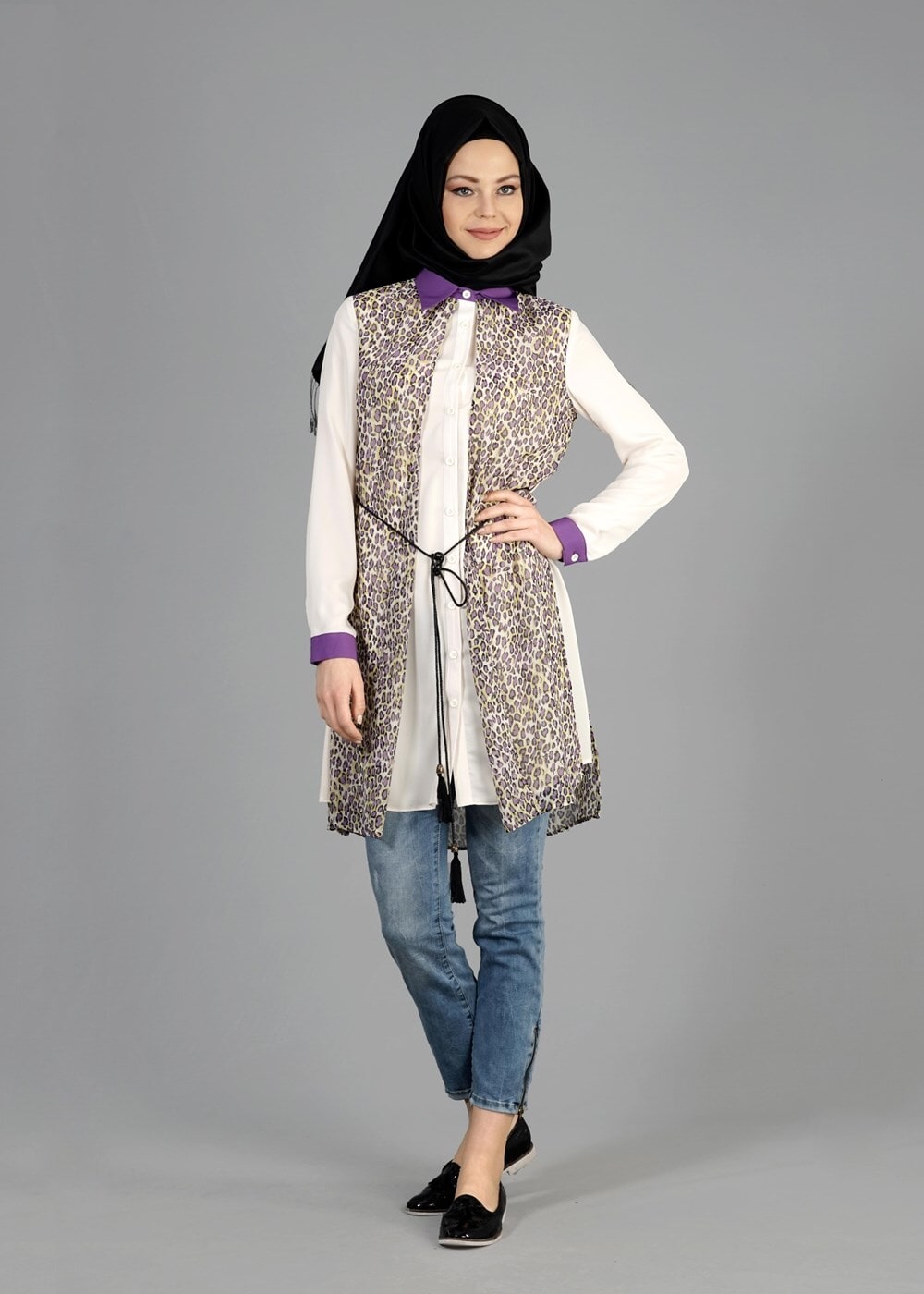 Tesettür giyim MOR T 4947-1 Evita Tesettür Tunik-Alv Fashion