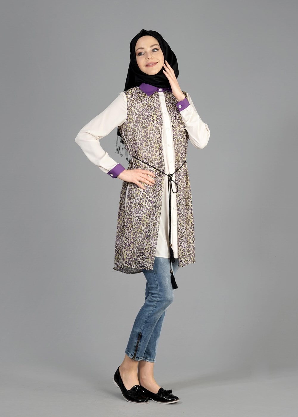Tesettür giyim MOR T 4947-1 Evita Tesettür Tunik-Alv Fashion