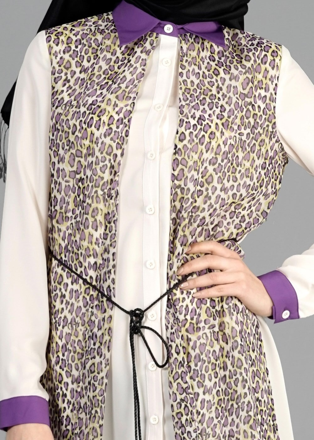 Tesettür giyim MOR T 4947-1 Evita Tesettür Tunik-Alv Fashion