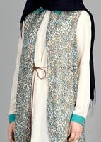 Tesettür giyim MAVİ T 4947-1 Evita Tesettür Tunik-Alv Fashion