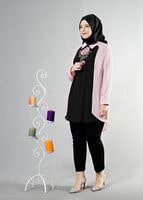 Tesettür giyim PUDRA T 2486 Gino Tesettür Tunik-Alv Fashion
