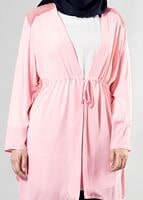 Hijab clothing POWDER T 2516 Port  Crep  Düz Tesettür Ceket-Alv Fashion