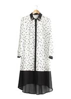 Tesettür giyim KREM T 4618 Rosa Tesettür Tunik-Alv Fashion