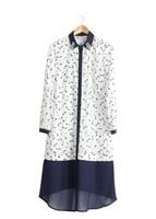 Tesettür giyim KREM T 4618 Rosa Tesettür Tunik-Alv Fashion