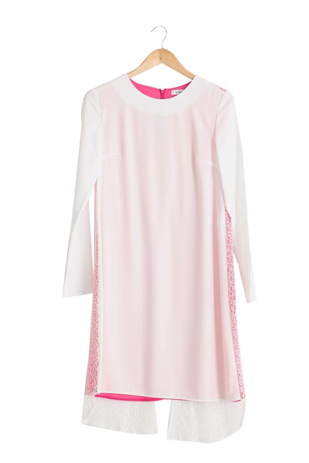 Vêtements hijab  T 4621 İndila Tesettür Tunik-Alv Fashion - TRENDTESETTÜR