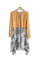 Tesettür giyim TURUNCU T 4642 Criss Tunik-Alv Fashion