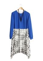 Tesettür giyim LACİVERT T 4642 Criss Tunik-Alv Fashion