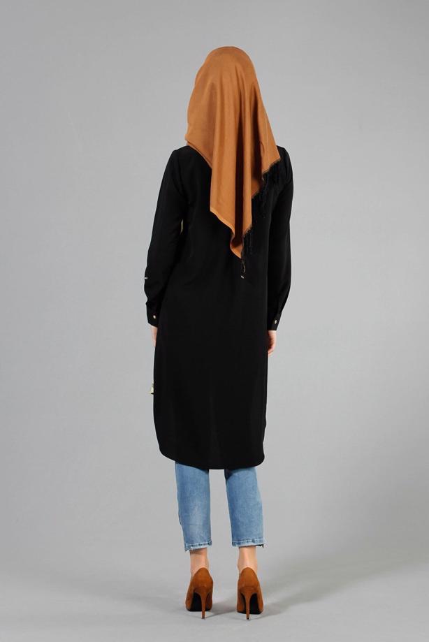 Hijab clothing  T 4646 Criss Tesettür Tunik-Alv Fashion - TRENDTESETTÜR