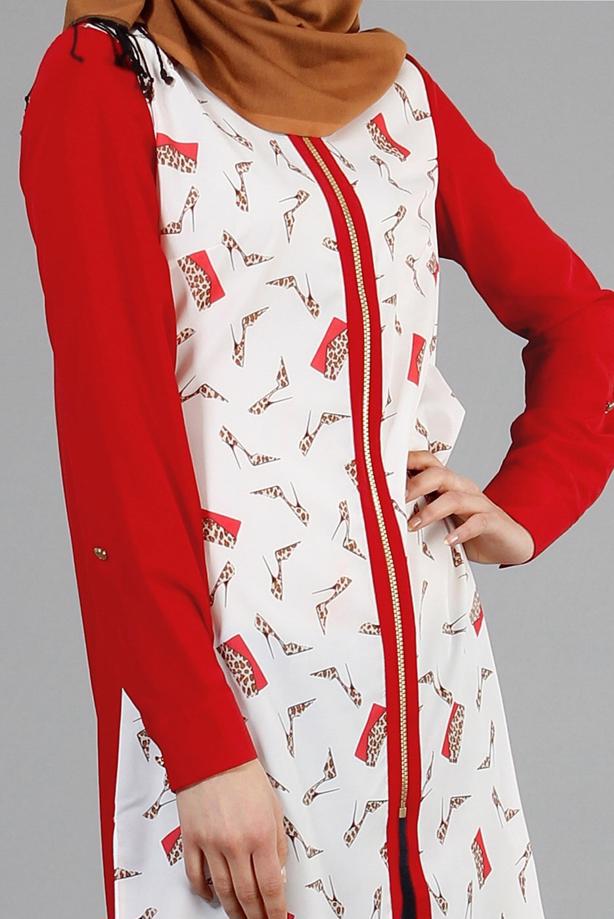 Hijab clothing  T 4646 Criss Tesettür Tunik-Alv Fashion - TRENDTESETTÜR