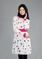 Tesettür giyim EKRU T 4679 Verso Tesettür Tunik-Alv Fashion